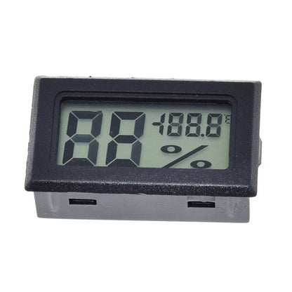 With Probe Digital Thermometer Hygrometer Electronic Temperature Detection Sensor, Model: FY-11 Black - Thermometer by buy2fix | Online Shopping UK | buy2fix