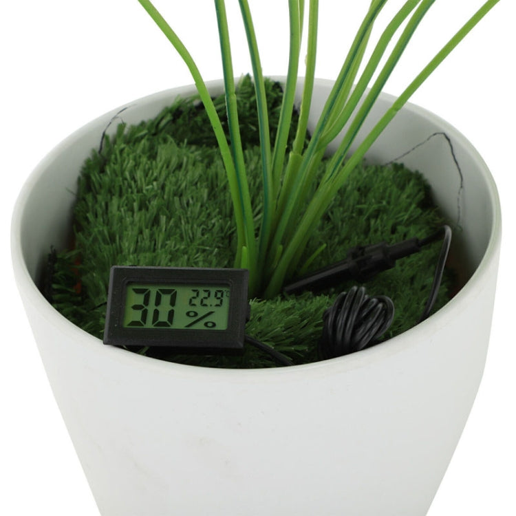 With Probe Digital Thermometer Hygrometer Electronic Temperature Detection Sensor, Model: FY-11 White - Thermometer by buy2fix | Online Shopping UK | buy2fix