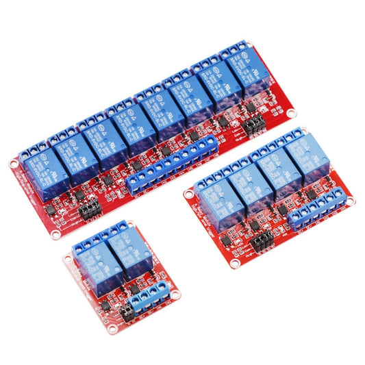 4 Way 5V Relay Module With Optocoupler Isolation Supports High And Low Level Trigger Expansion Board by buy2fix