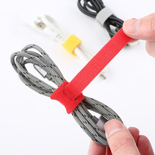20pcs Nylon Fixed Packing Tying Strap Data Cable Storage Bundle, Model: 12 x 150mm Green by buy2fix