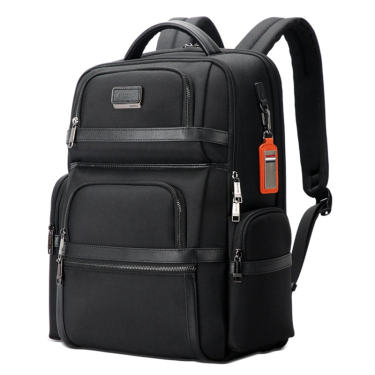 Bopai 61-121601 Large Capacity Waterproof Business Laptop Backpack With USB+Type-C Port(Black) - Backpack by Bopai | Online Shopping UK | buy2fix