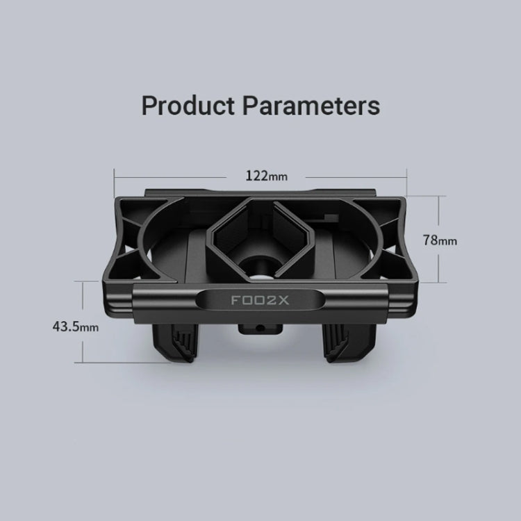 APEXEL F002X Universal Phone Adapter for Monoculars Binoculars Smartphone Holder Clip(Black) - Lens & Accessories by APEXEL | Online Shopping UK | buy2fix