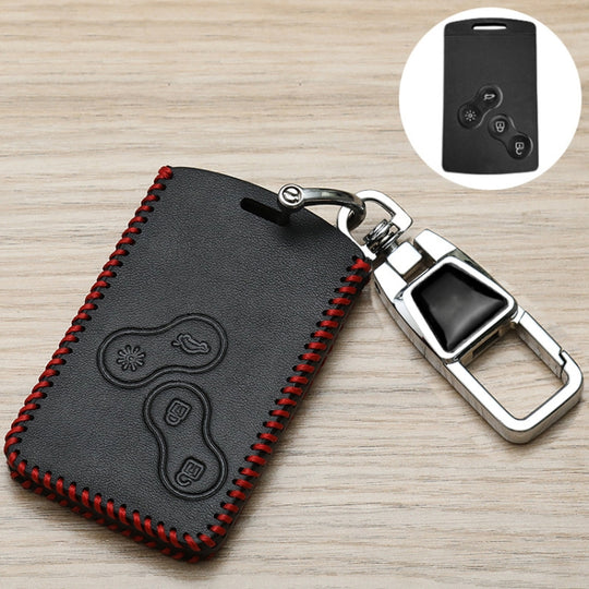 For Renault Car Key Cover Multifunctional Keychain Anti-lost Number Plate(A)