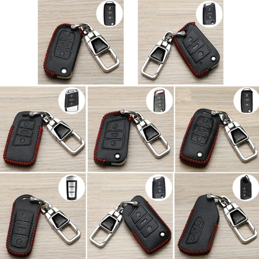For Volkswagen Key Cover Multifunctional Keychain Anti-lost Number Plate, Style: B by buy2fix