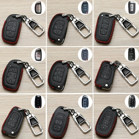For Hyundai Car Key Cover Multifunctional Keychains Anti-lost Number Plates, Style: H4 by buy2fix