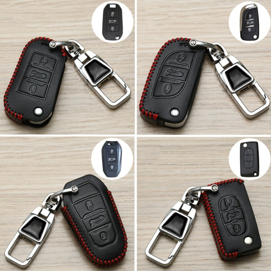 For Citroen Car Key Cover Multifunctional Keychain Anti-lost Number Plate(C) by buy2fix