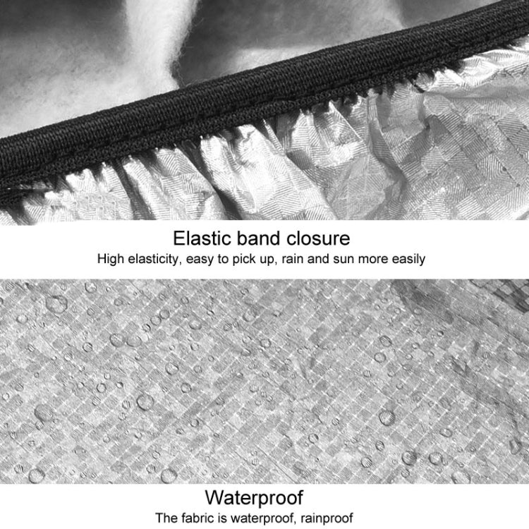 Battery Car Front Basket Rain Cover Bicycle Basket Waterproof Bag Universal, Size: Large(Purple) by buy2fix