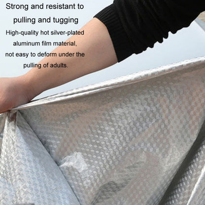 Battery Car Front Basket Rain Cover Bicycle Basket Waterproof Bag Universal, Size: Large(Purple) by buy2fix