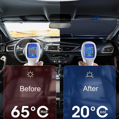 150x80cm For Tesla Car Sun Protection Heat Insulation Folding Sunshade - Window Foils & Solar Protection by buy2fix | Online Shopping UK | buy2fix