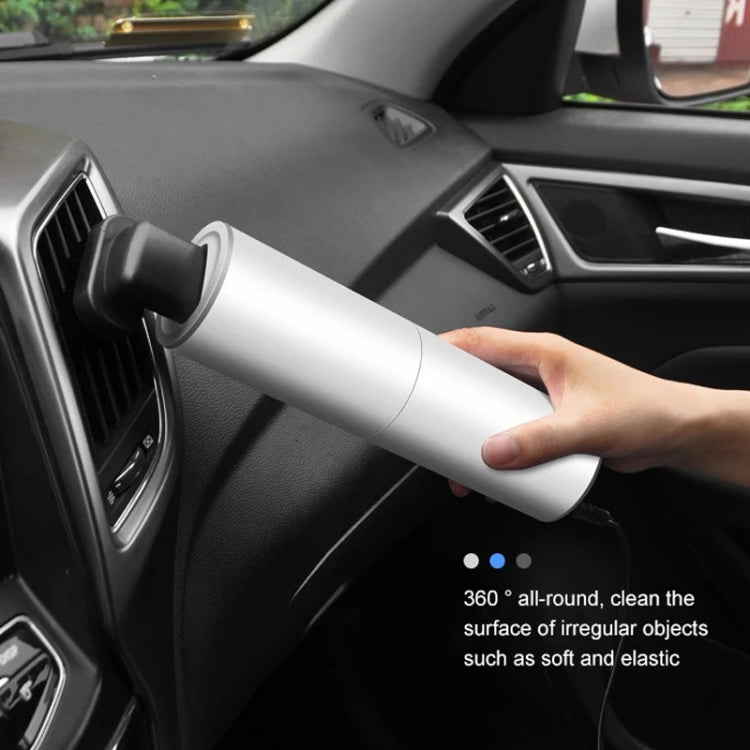 Mini Portable Car Handheld High Power Wired Vacuum Cleaner(White) - Vacuum Cleaner by buy2fix | Online Shopping UK | buy2fix