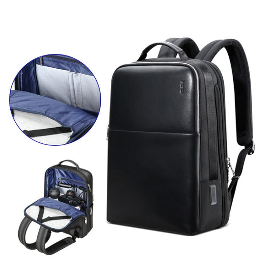 Bopai 61-18911 Large Capacity Waterproof Travel Laptop Backpack With USB+Type-C Port, Color: Deluxe
