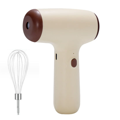 Wireless Mini Handheld Multi-Function Electric Stirring Mixer, Color: Single Stick Khaki(5 Gear) - Stirrer & Squeezer by buy2fix | Online Shopping UK | buy2fix