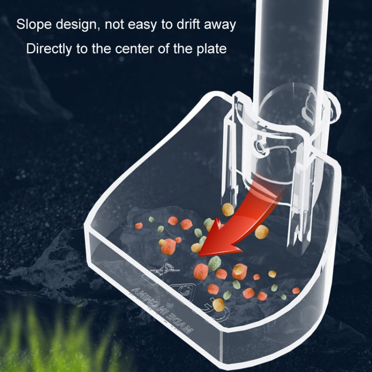 20-32cm Fish Tank Feeding Tube Acrylic Feeder Small Fish Feeding Tube - Feeders by buy2fix | Online Shopping UK | buy2fix