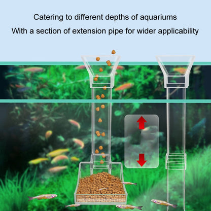 Fish Tank Feeder Fish And Shrimp Feeding Tube, Length: 38cm - Feeders by buy2fix | Online Shopping UK | buy2fix