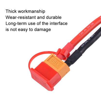 10pcs /Pack XT60 Lithium Battery Plug Protective Cover Plug Dustproof Anti-oxidation Insulation Cover(Yellow+Red) - Others by buy2fix | Online Shopping UK | buy2fix