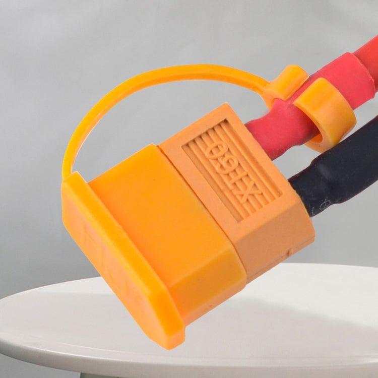 10pcs /Pack XT60 Lithium Battery Plug Protective Cover Plug Dustproof Anti-oxidation Insulation Cover(Yellow+Red) - Others by buy2fix | Online Shopping UK | buy2fix