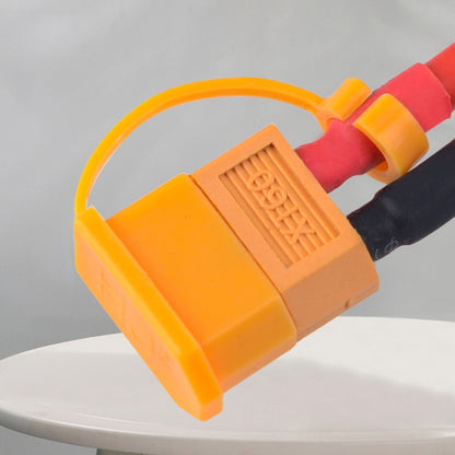 10pcs /Pack XT60 Lithium Battery Plug Protective Cover Plug Dustproof Anti-oxidation Insulation Cover(Yellow+Red) - Others by buy2fix | Online Shopping UK | buy2fix