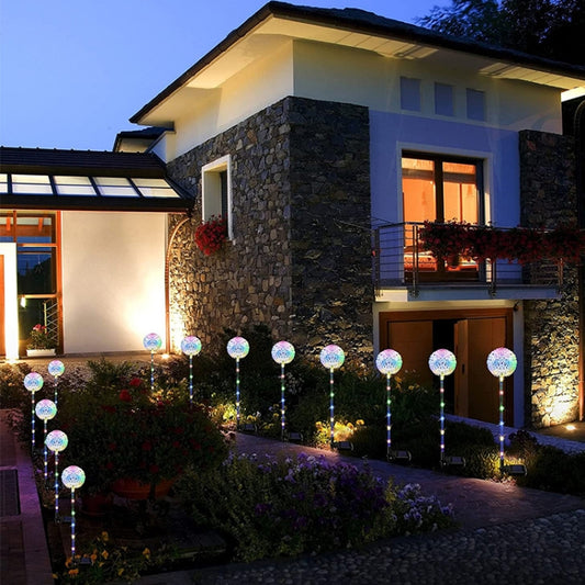 Dandelion Lawn Ground Plug Light Decoration Outdoor Solar LED Garden Lights, Model: Single Head by buy2fix