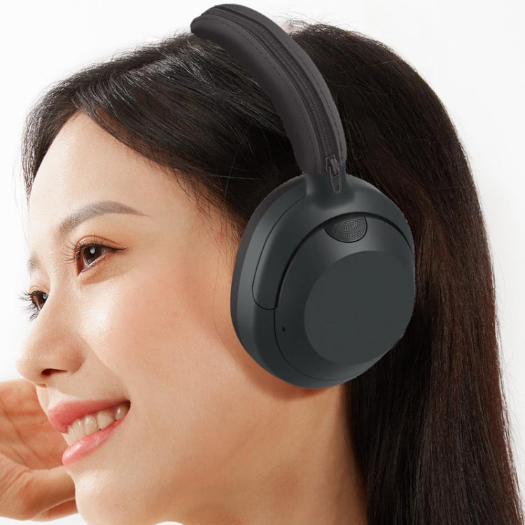 For Sony ULT Wear WH-Ult900N Headset 1pair Silicone Ear Pads Cushion Cover(Black) - Earmuff & Pad by buy2fix | Online Shopping UK | buy2fix