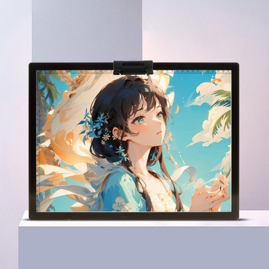 A3-D28B LED Smart Charging Copy Desk Line Drawing Hand Drawing Transparency Copy Platform With 1m Type-C Line+Removable Clip by buy2fix