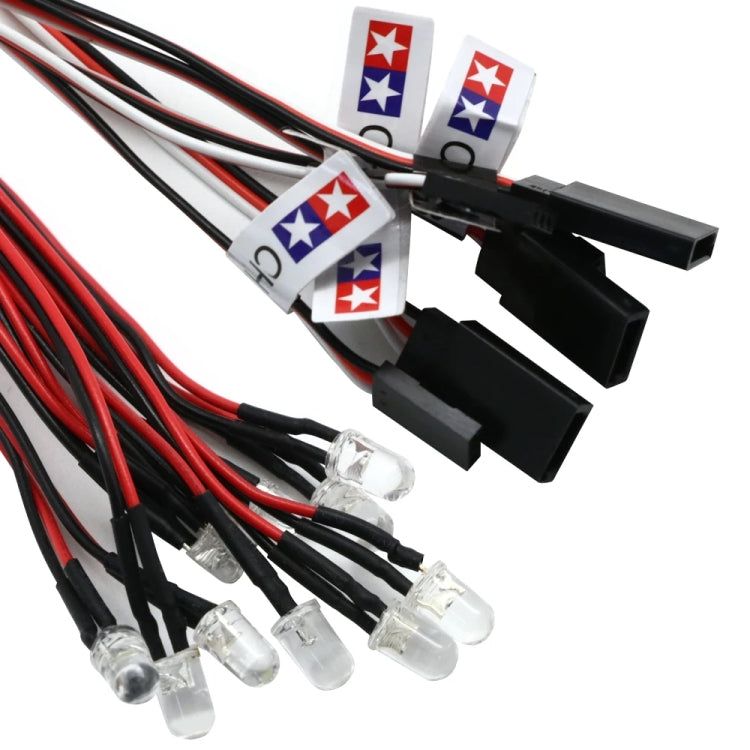 12 LED Lighting Kit Steering Brake for 1/10 Scale Models RC Car - Others by buy2fix | Online Shopping UK | buy2fix