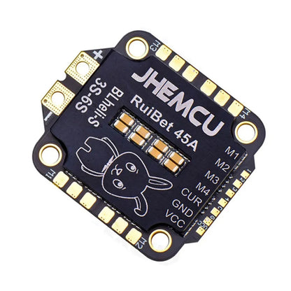 JHEMCU RuiBet  45A  4 In 1 Brushless ESC 3-6S 30.5X30.5 M4 BLHELI_S Dshot600 ESC for RC FPV - Motor & Speed Controller by JHEMCU | Online Shopping UK | buy2fix
