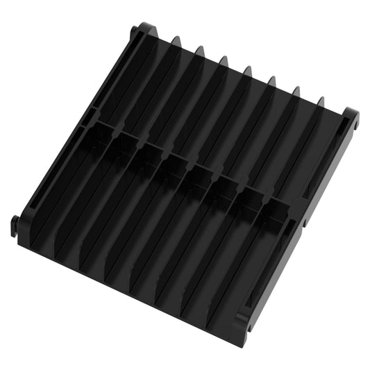 Game Disk Storage Stand Desktop Large Capacity CD Case(Black) by buy2fix