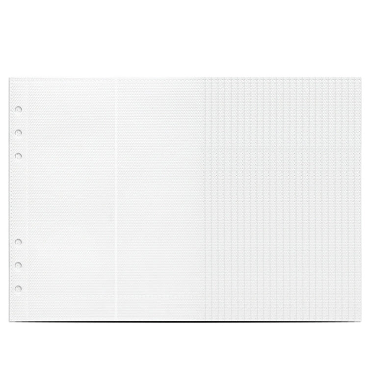 25sheets /Set A5 6 Holes Save Money Challenge Envelopes Replacement Inner Page, Spec: Double-grid - Notebooks by buy2fix | Online Shopping UK | buy2fix