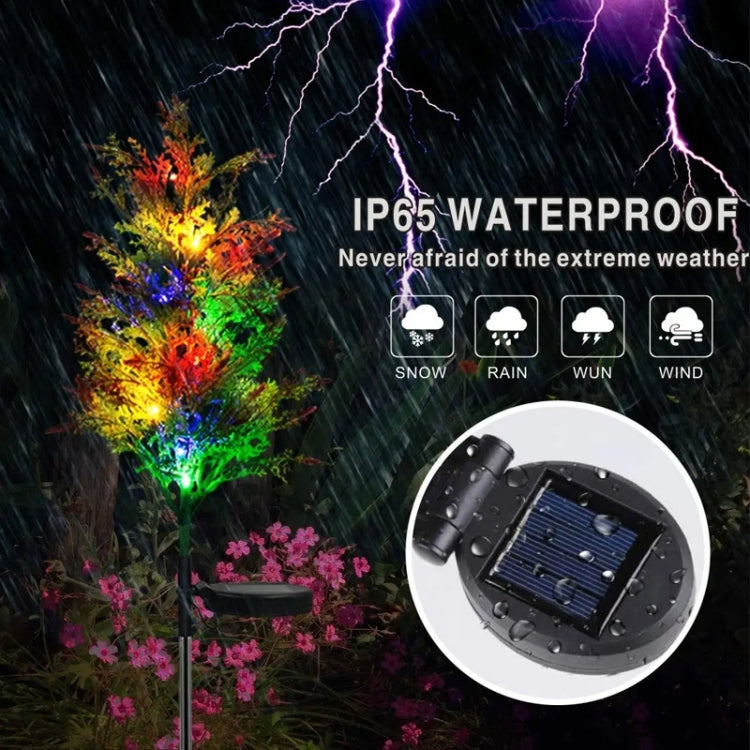 Solar Ground Lamp LED Garden Decorative Landscape Lights Villa Lawn Lights(Christmas Tree) - Solar Lights by buy2fix | Online Shopping UK | buy2fix