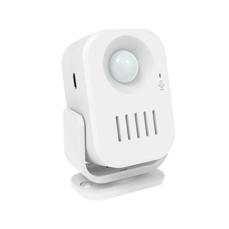 N911P Intelligent Infrared Sensor Recordable Doorbell Welcome Voice Prompt Loudspeaker by buy2fix