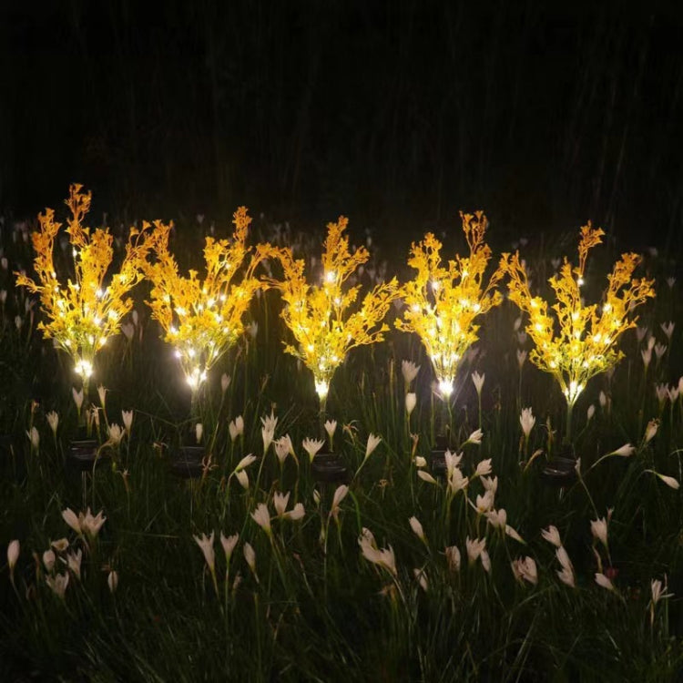 Solar Rapeseed Flower Lights LED Garden Balcony Landscape Atmosphere Decorative Light - Solar Lights by buy2fix | Online Shopping UK | buy2fix