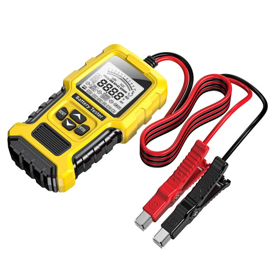 FOXSUR 12V/24V Automotive Lead-acid Battery Internal Resistance Rapid Analyzer(Yellow) by FOXSUR
