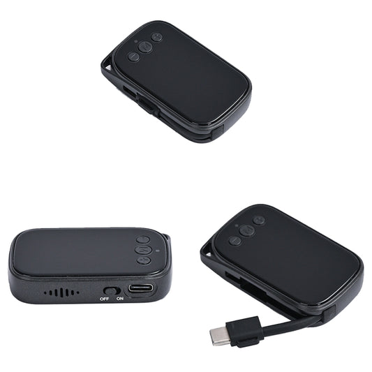 C20 HD Intelligent Noise Reduction Mini Recorder With OTG, Size: 64GB(Black) by buy2fix