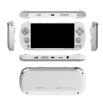 Trimui Smart Pro 4.96 Inch IPS Screen Handheld Game Console Open Source Linux System 64G(White) - Pocket Console by Trimui | Online Shopping UK | buy2fix