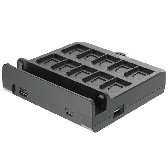 For Switch / Switch OLED Iplay NG-SW279 Cast Screen Charger Video Conversion Dock With Storage(Black)