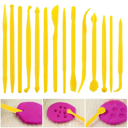 42 In 1 Clay Tools Kit Ceramics DIY Clay Sculpting Tools for Pottery Craft, Baking, Carving by buy2fix