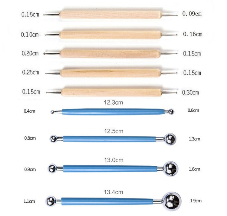 42 In 1 Clay Tools Kit Ceramics DIY Clay Sculpting Tools for Pottery Craft, Baking, Carving by buy2fix