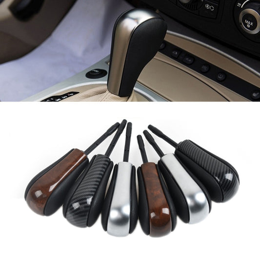 For BMW E Chassis Gear Lever Head, Universal For Left And Right Driving, Style: 1/3 Series Z4 Round Head Walnut by buy2fix