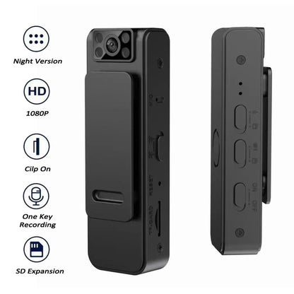 L8 Wifi Version With 32G Memory Card 1080P Video Recorder 130 Degree Wide Angle Lens Camera With Back Clip Infrared Night Vision by buy2fix