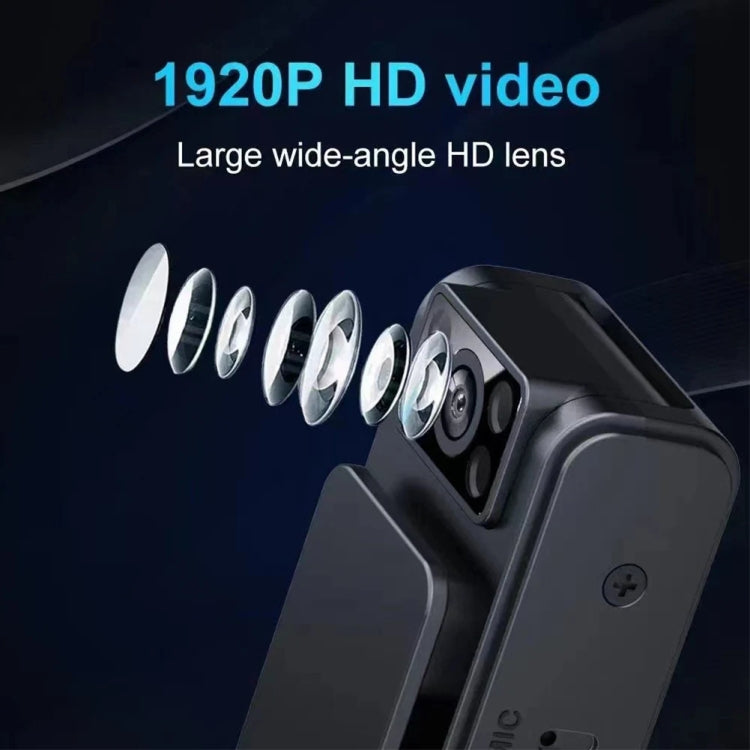 L8 WIFI Version 1080P Video Recorder 130 Degree Wide Angle Lens Camera With Back Clip Infrared Night Vision by buy2fix
