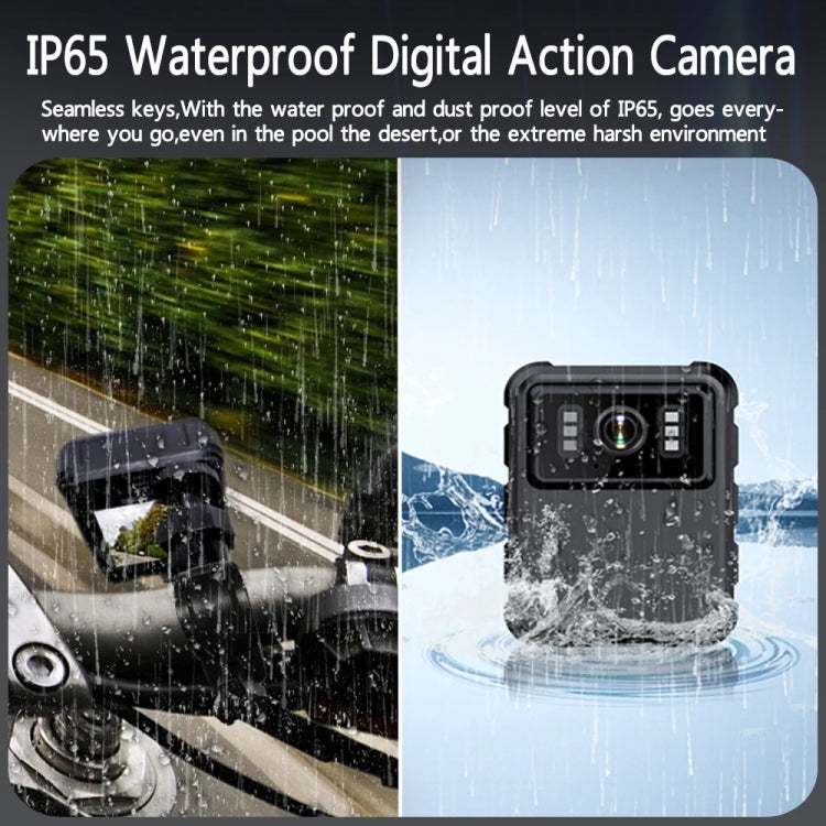 L9 2K WIFI Version 2.0 Inch IPS Screen Video Recorder With Back Clip IP65 Waterproof Mini Camcorders by buy2fix