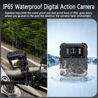 L9 2K WIFI Version 2.0 Inch IPS Screen Video Recorder With Back Clip IP65 Waterproof Mini Camcorders by buy2fix