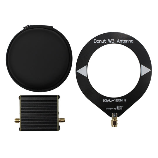 Donut Broadband Antenna With Low Impedance Converter(Black)