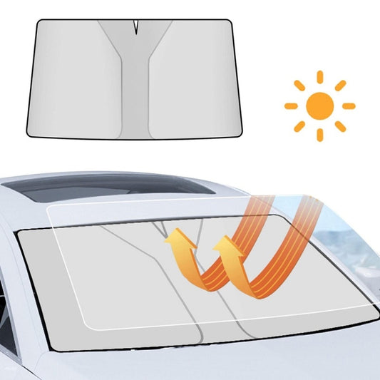 Car Windshield Sun Protection Heat Insulation Special-shaped Sunshade, Size: Small by buy2fix
