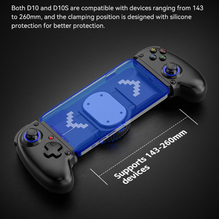 BSP-D10S Wireless Stretch Game Controller With Heat Dissipation Fan for Switch / Android / IOS / PC / PS3 / PS4(White) - Controller Gamepad by buy2fix | Online Shopping UK | buy2fix