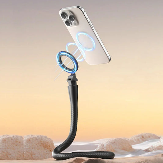 TELESIN P3-FM-01 Flexible Magnetic Fast Disassembly Magsafe Mobile Phone Bracket Sports Camera Entangled Fixed Holder(Blue) by TELESIN