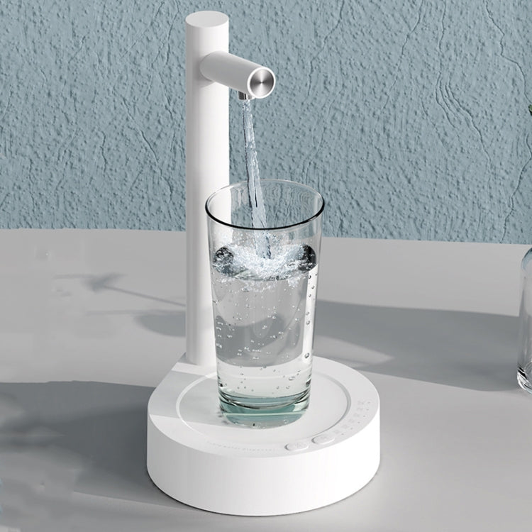 Intelligent Drinking Water Pump Desktop Water Bottle Dispenser 7 Levels Of Dispensing(White) - Drinking Tools by buy2fix | Online Shopping UK | buy2fix