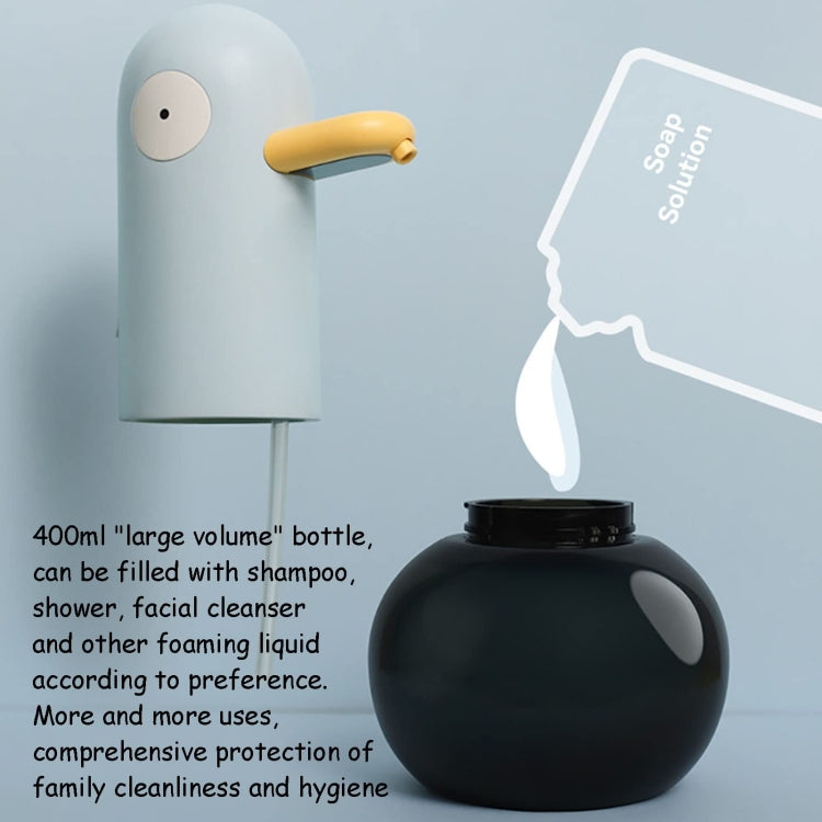 Cute Duck Automatic Foam Soap Dispenser Rechargeable Touchless Hand Washing Machine For Bathroom Kitchen(Blue) - Soap Dispenser by buy2fix | Online Shopping UK | buy2fix