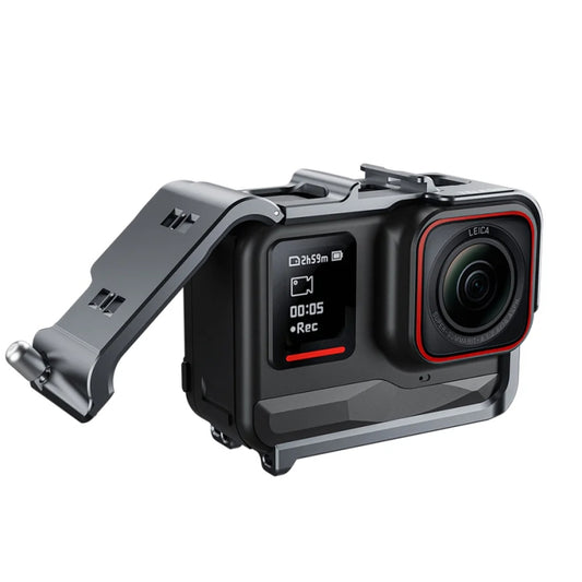 For Insta 360 Ace / Ace Pro TELESIN S6-FMS-02 Vertical Shot Quick Release Metal Rabbit Cage Body Protection Accessories by TELESIN