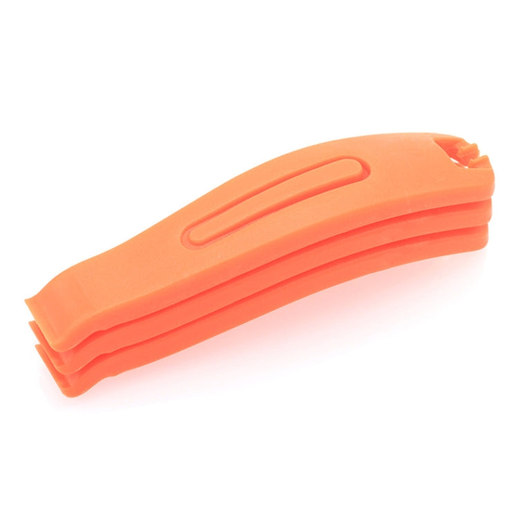 Bicycle Plastic Tire Lever Tire Repair Tool(3pcs Orange) - Maintenance tools by buy2fix | Online Shopping UK | buy2fix